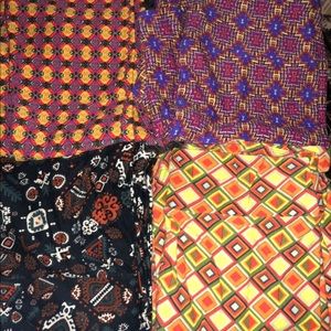 LulaRoe ONE SIZE Leggings ALL 4 for $50